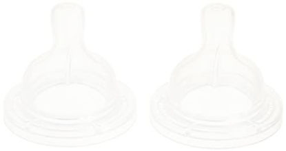 Picture of Philips AVENT Anti-Colic Nipple, Clear, 2 Slow Flow, 2 Count
