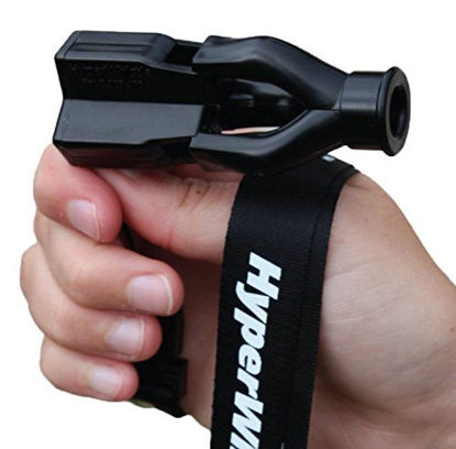 Picture of HyperWhistle The Original Worlds Loudest Whistle up to 142db Loud, Very Long Range, for Referee, Coaches, Instructors, Sports, Teachers, Life Guard, Self Defense, Survival, Emergency uses (Black)