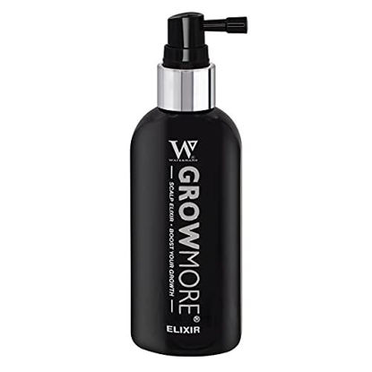 Picture of Best Hair Growth Serum by Watermans. Grow More Elixir 100ml Made in UK - Hair Growth & Hair Thickening leave in scalp Serum
