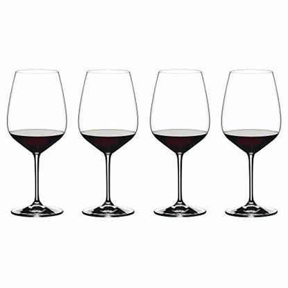 Picture of Riedel Extreme Cabernet Wine Glasses, 4 Count (Pack of 1), Clear