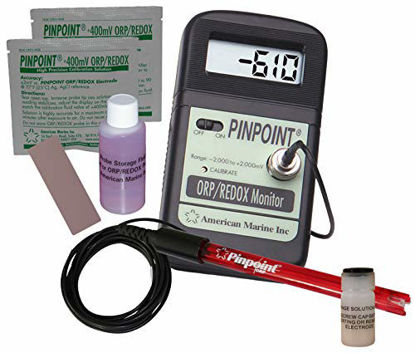 Picture of Pinpoint ORP Meter KIT Lab Grade Portable Bench Meter Kit for Alkaline/Hydrogen-Rich/Ionized/Kangen Water - Complete 7 Piece Set