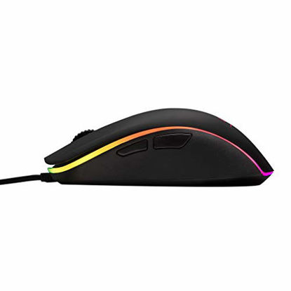 Picture of HyperX Pulsefire Surge - RGB Wired Optical Gaming Mouse, Pixart 3389 Sensor up to 16000 DPI, Ergonomic, 6 Programmable Buttons, Compatible with Windows 10/8.1/8/7 - Black