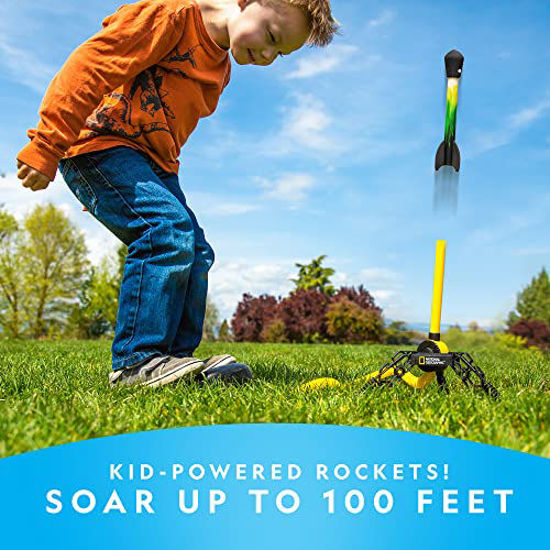 GetUSCart- NATIONAL GEOGRAPHIC Air Rocket Toy - Ultimate LED Rocket ...