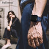 Picture of Fullmosa Compatible Apple Watch Band 42mm 44mm 45mm 38mm 40mm 41mm, Stainless Steel iWatch Band with Case for Apple Watch Series 7/6/5/4/3/2/1/SE, 38mm 40mm 41mm Blue