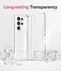 Picture of Ringke Fusion Compatible with Samsung Galaxy S22 Ultra 5G Case (2022), Clear Anti-Yellowing Hard Back with Shockproof Protective Bumper Phone Cover for S22 Ultra 6.8-Inch - Clear