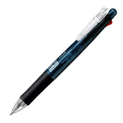 Picture of Zebra Clip-On Multi Color Multi-Functional Pen, Black Barrel (B4SA1-B)