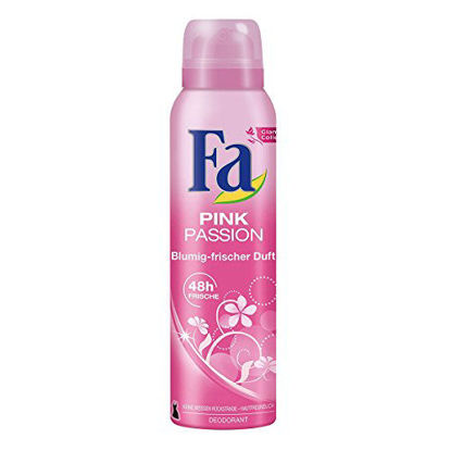 Picture of Fa Pink Passion Deodorant Spray Floral Scent - 150ml/5 fl oz