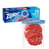 Picture of Ziploc Gallon Food Storage Freezer Bags, Grip 'n Seal Technology for Easier Grip, Open, and Close, 28 Count