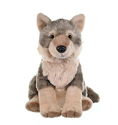 Picture of Wild Republic Wolf Plush, Stuffed Animal, Plush Toy, Gifts for Kids, Cuddlekins 12 Inches