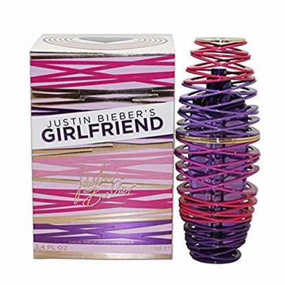 Picture of Justin Bieber Girlfriend Eau De Parfum Spray for Women, 100ml/3.4 oz.