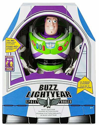 Picture of Toy Story Disney Advanced Talking Buzz Lightyear Action Figure 12''