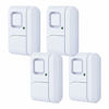 Picture of GE Personal Security Window and Door Alarm, 4 Pack, DIY Protection, Burglar Alert, Wireless, Chime/Alarm, Easy Installation, Ideal for Home, Garage, Apartment and More, 45174