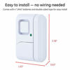 Picture of GE Personal Security Window and Door Alarm, 4 Pack, DIY Protection, Burglar Alert, Wireless, Chime/Alarm, Easy Installation, Ideal for Home, Garage, Apartment and More, 45174
