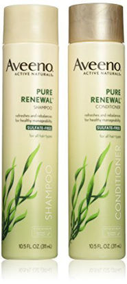 Picture of Aveeno Active Naturals Pure Renewal Shampoo and Conditioner Set, 10.5 Fluid Ounce each