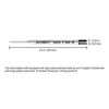 Picture of Schmidt P900 Ballpoint Tc Ball Parker Style Refill Medium, Green, 2 Pack Blister (SC58138)