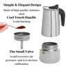 Picture of Mixpresso Coffee Maker Stovetop Espresso Coffee Maker, Moka Coffee Pot with Coffee Percolator Design, Stainless Steel stovetop espresso maker, Italian Coffee Maker (9 Cup)
