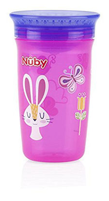 Picture of Nuby 1pk No Spill 360 Degree Printed Wonder Cup - Colors May Vary