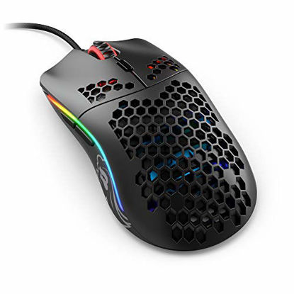 Picture of Glorious Model O- (Minus) Wired RGB 58g Lightweight Gaming Mouse, Matte Black (GOM-Black)