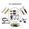 Picture of GeGeDa Paracord,Paracord 550 Combo Crafting Kits with 5 Types Buckles,20 Feet Each Paracord Rope (Dark Rainbow Set 200feet)