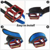 Picture of 3 Pairs Kids Bike Pedal Straps Bicycle Feet Straps Cycling Adhesive Pedal Toe Clip Strap Belt for Fixed Gear Bike
