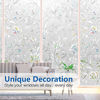 Picture of Window Privacy Film, Frosted Removable Glass Covering for Bathroom, Opaque Static Cling Heat Control Door Sticker for Home Office Living Room, Non-Adhesive Matte White (17.5" x 78.7")