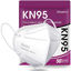 Picture of Miuphro KN95 Face Mask, 5-Layer Design Cup Dust Safety Masks 50 Pack White