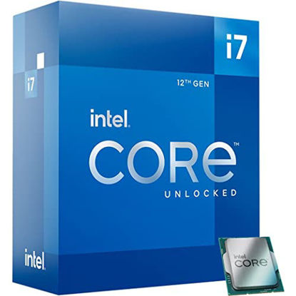 Picture of Intel Core i7-12700K Desktop Processor 12 (8P+4E) Cores up to 5.0 GHz Unlocked  LGA1700 600 Series Chipset 125W