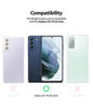 Picture of Ringke Fusion Compatible with Samsung Galaxy S21 FE Case, Clear Hard PC Back Shockproof TPU Bumper Protective Phone Cover for Galaxy S21 FE 5G (2021) - Transparent