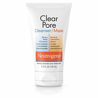 Picture of Neutrogena Clear Pore Cleanser/Mask, 4.2 Ounce