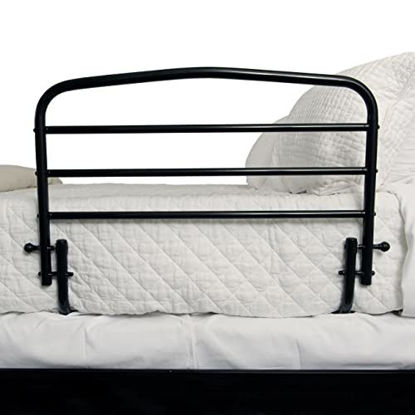 Picture of Stander 30" Safety Bed Rail, Adjustable Bed Rail for Elderly Adults, Bed Safety Rail