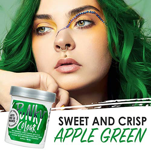 GetUSCart Punky Apple Green Semi Permanent Conditioning Hair Color
