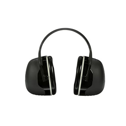 Picture of 3M PELTOR X5A Over-the-Head Ear Muffs, Noise Protection, NRR 31 dB, Construction, Manufacturing, Maintenance, Automotive, Woodworking, Heavy Engineering, Mining, Black