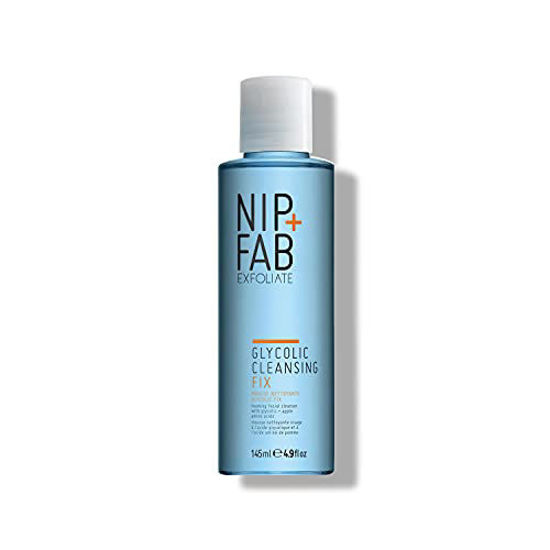 Picture of Nip + Fab Glycolic Acid Fix Foaming Cleanser for Face with Olive Oil, Exfoliating Resurfacing AHA Facial Cleansing Foam Wash for Exfoliation Even Tone Brighten Skin, Fine Lines and Wrinkles