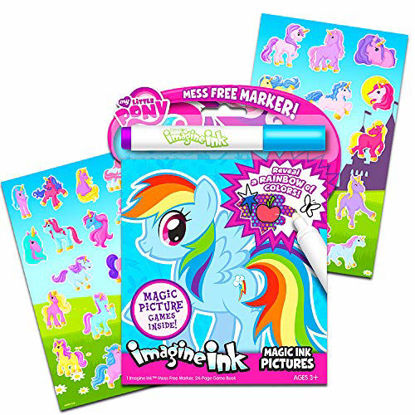 Picture of My Little Pony Imagine Ink Book Set (Includes Mess Free Marker and Stickers)