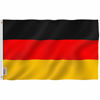 Picture of Anley Fly Breeze 3x5 Foot Germany Flag - Vivid Color and Fade Proof - Canvas Header and Double Stitched - German Flags Polyester with Brass Grommets 3 X 5 Ft