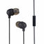 Picture of House of Marley Little Bird: Wired Earphones with Microphone, Noise Isolating Design, and Sustainable Materials, Black