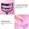 Picture of Kaasage Eyelash Curler with Pads - Lash Curler with 5 Extra Silicone Replacement Pads, Get Perfect Curl in 5 Seconds