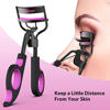 Picture of Kaasage Eyelash Curler with Pads - Lash Curler with 5 Extra Silicone Replacement Pads, Get Perfect Curl in 5 Seconds
