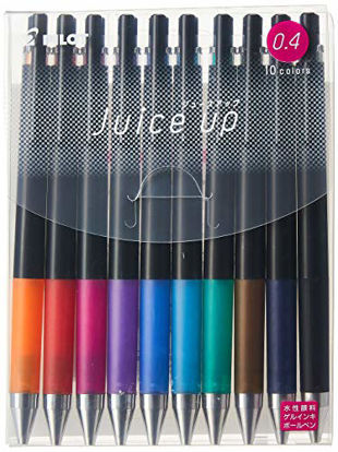 Picture of Pilot Knock Gel Ink Extra Fine Ballpoint Pen, Juice Up 04, 10 Color Assorted (LJP200S4-10C)