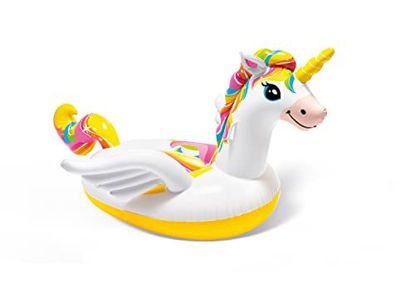 Picture of Intex Unicorn Inflatable Ride-On Pool Float, 79" X 55" X 38"