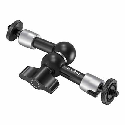 Picture of SMALLRIG 5.5 Inches Adjustable Friction Power Articulating Magic Arm with Both 1/4" Thread Screw for LCD Monitor/LED Lights - 2065