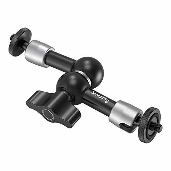 Picture of SMALLRIG 5.5 Inches Adjustable Friction Power Articulating Magic Arm with Both 1/4" Thread Screw for LCD Monitor/LED Lights - 2065