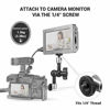 Picture of SMALLRIG 5.5 Inches Adjustable Friction Power Articulating Magic Arm with Both 1/4" Thread Screw for LCD Monitor/LED Lights - 2065