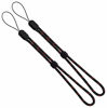 Picture of Ringke Lanyard Wrist Strap Compatible with Cellphone, Phone Cases, Keys, Cameras & ID MP3 QuickCatch Adjustable String - Black Ruby (2 Pack)