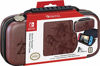 Picture of Officially Licensed Nintendo Switch Deluxe Zelda Link Travel Case - Premium Hard Case Made with Koskin Saddle Leather Embossed with Zelda Breath of The Wild Art 2 Game Cases
