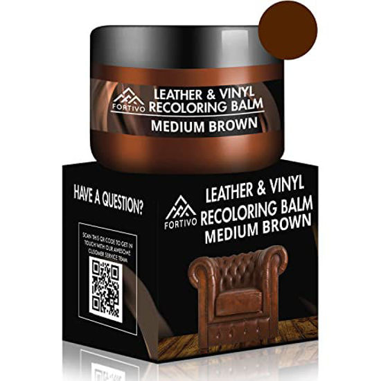 GetUSCart- Leather Repair Kits for Couches - Leather Color Restorer for  Furniture, Car Seats, Furniture - Leather Recoloring Balm Leather Repair  Cream Leather Repair for Upholstery (Medium Brown)