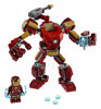 Picture of LEGO Marvel Avengers Iron Man Mech 76140 Kids? Superhero Mech Figure, Building Toy with Iron Man Mech and Minifigure (148 Pieces)