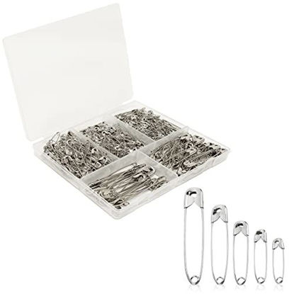 Picture of Mr. Pen- Safety Pins, Safety Pins Assorted, 300 Pack, Assorted Safety Pins, Safety Pin, Small Safety Pins, Safety Pins Bulk, Large Safety Pins, Safety Pins for Clothes