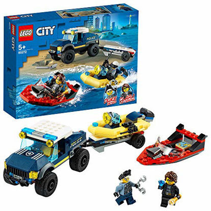 Picture of LEGO 60272 Police Boat Transport