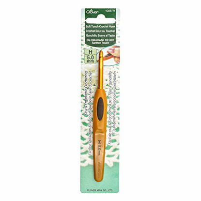 Picture of Clover 1008/H Soft Touch 5.0-mm Crochet Hooks, Size H